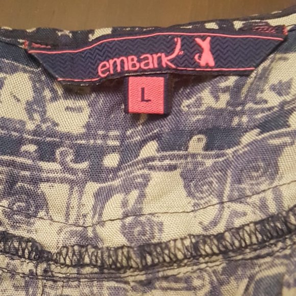 Women Summer Blouse with 3/4 sleeves - Picture 4 of 4